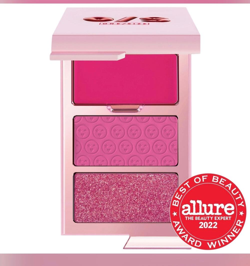 NIB ONE/SIZE Patrick Starrr Cheek Clapper 3D Blush Trio Palette Gworly Pop